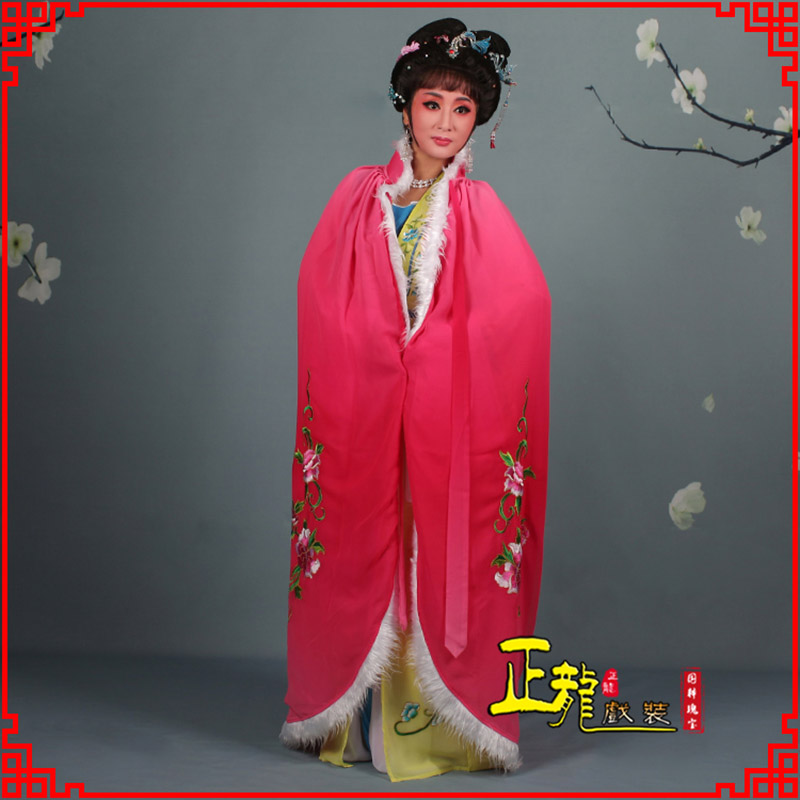 介休小花旦绣花斗篷 花旦披风