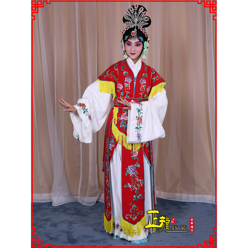 介休戏曲服装舞台演出红娘装